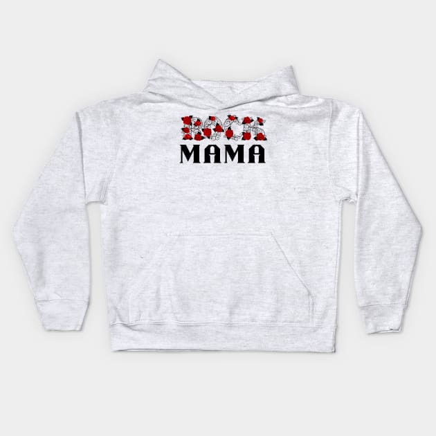 Rock Mama Art Kids Hoodie by Klau